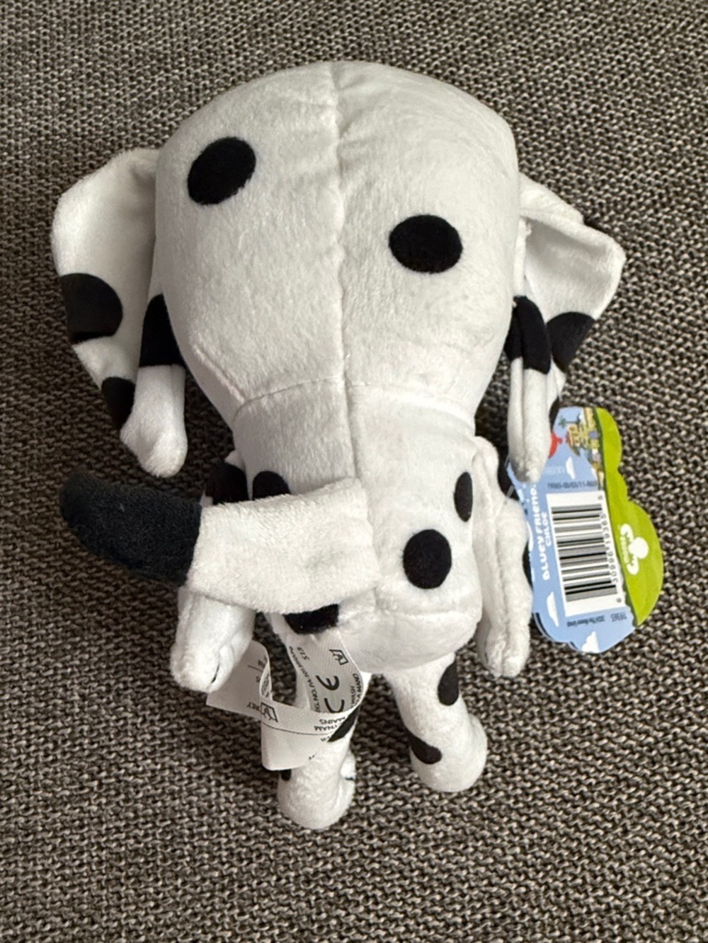Bluey Chloe Black White Dalmation Dog Friends Small Plush Toy Bluey Moose New - Picture 9 of 10